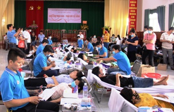 Phú Riềng: Tổ chức hiến máu nhân đạo đợt 1 năm 2021