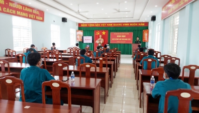 Phú Riềng: Tổ chức Hội thi pháp luật về dân quân tự vệ