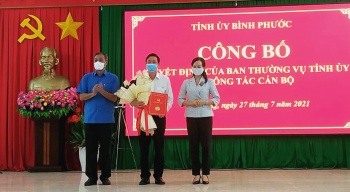 Đồng chí Vũ Lương được điều động giữ chức Bí thư Huyện ủy Bù Đăng