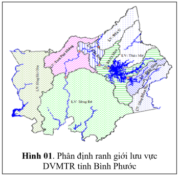 Phân định và phân tích lưu vực chi trả dịch vụ môi trường rừng tỉnh Bình Phước