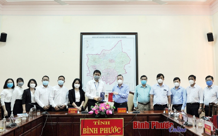 Thái Việt Corpration tìm hiểu môi trường đầu tư tại Bình Phước
