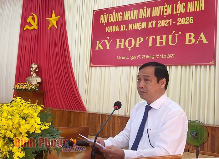Năm 2022, huyện Lộc Ninh phấn đấu thu ngân sách 465 tỷ đồng