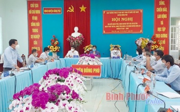 Đại biểu HĐND tỉnh tiếp xúc cử tri huyện Đồng Phú