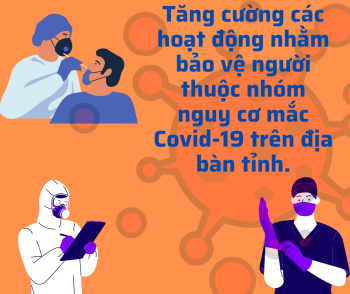 Tăng cường các hoạt động bảo vệ người thuộc nhóm nguy cơ mắc Covid-19