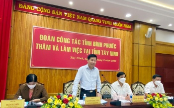 The organizational structure of Binh Phuoc province's leadership