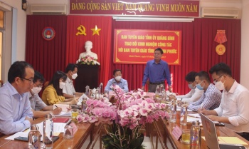 Ban Tuyên giáo Tỉnh ủy Quảng Bình - Bình Phước trao đổi kinh nghiệm về công tác dân tộc 