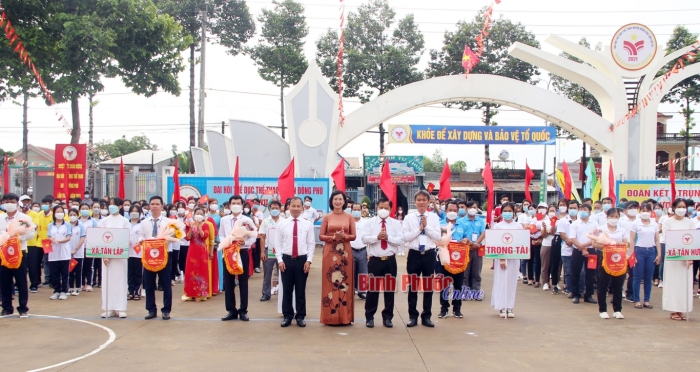 Khai mạc Đại hội Thể dục thể thao huyện Đồng Phú lần thứ VII