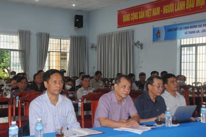 Đại biểu HĐND tỉnh tiếp xúc cử tri tại xã Thanh An, huyện Hớn Quản