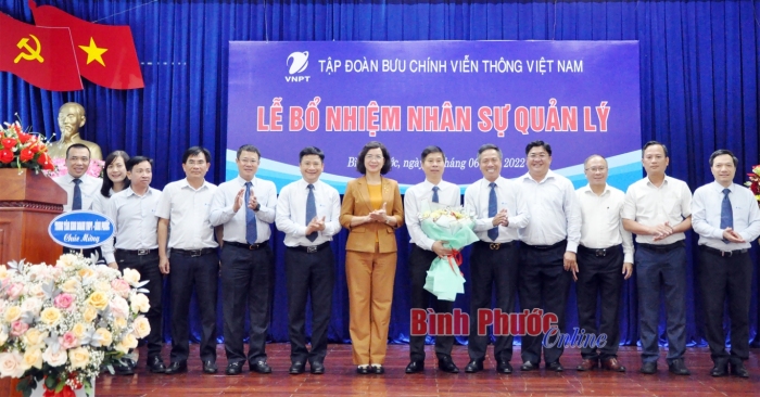 Ông Nguyễn Trường Tùng được bổ nhiệm giữ chức Giám đốc VNPT Bình Phước