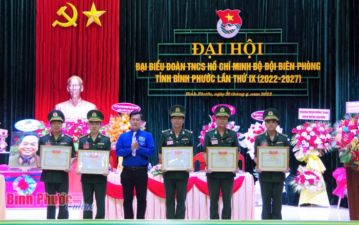 Đại hội đại biểu Đoàn TNCS Hồ Chí Minh Bộ đội biên phòng tỉnh lần thứ IX