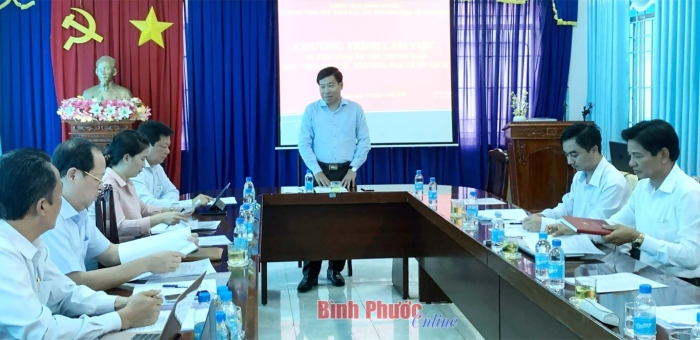 Bí thư Tỉnh ủy Nguyễn Mạnh Cường làm việc với Trung tâm Xúc tiến đầu tư, Thương mại và Du lịch
