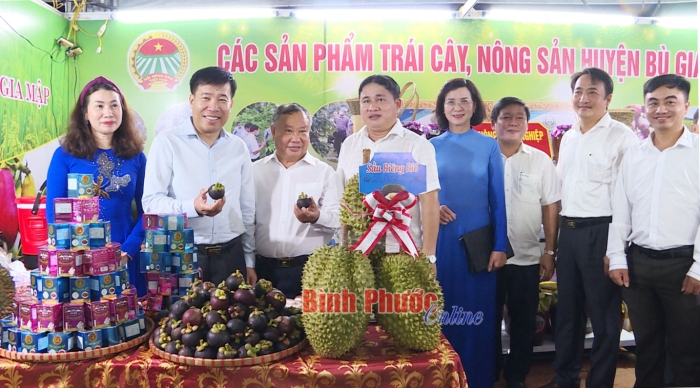 Hội chợ trái cây và hàng nông sản tỉnh Bình Phước lần thứ V tạo được sự lan tỏa mạnh mẽ