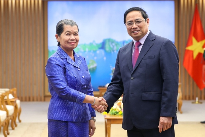 Phó Thủ tướng Campuchia cảm ơn tình đoàn kết và sự hỗ trợ to lớn của Việt Nam