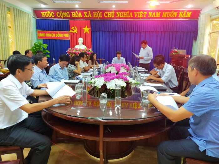 Đồng Phú tổng kết công tác điều tra kinh tế, cơ sở hành chính