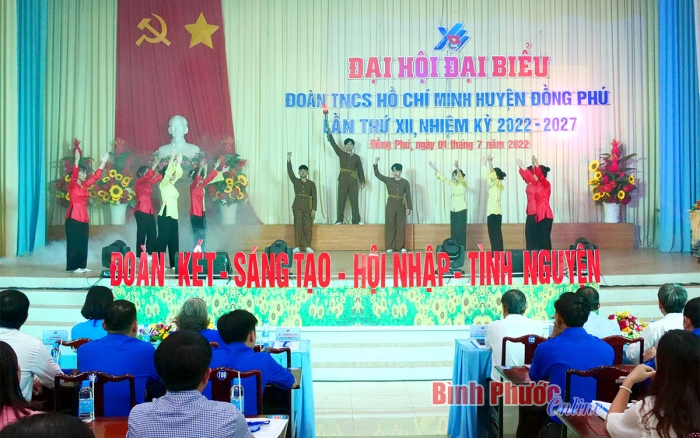 Đại hội Đoàn TNCS Hồ Chí Minh huyện Đồng Phú nhiệm kỳ 2022-2027