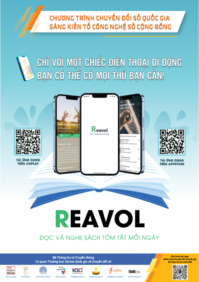 REAVOL - Nền tảng đọc và nghe sách của người Việt