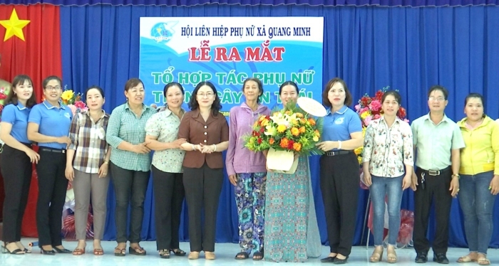Ra mắt Tổ hợp tác trồng cây ăn trái xã Quang Minh