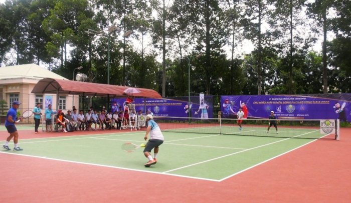 Đồng Phú tổ chức giải quần vợt mở rộng