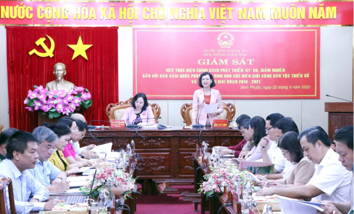 Hội đồng Dân tộc Quốc hội đánh giá cao chủ trương giảm 1.000 hộ nghèo DTTS của Bình Phước
