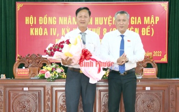 Ông Đoàn Văn Thảo được bầu giữ chức Chủ tịch UBND huyện Bù Gia Mập