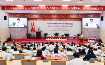 Khai mạc kỳ họp thứ 8, HĐND tỉnh Bình Phước khóa X