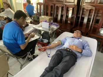 Phú Riềng tổ chức hiến máu tình nguyện đợt 3 năm 2022