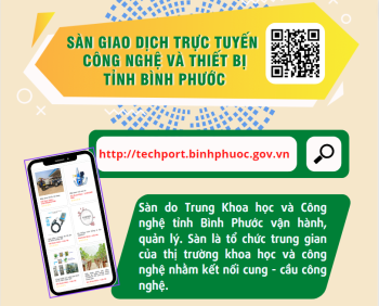 Sàn giao dịch trực tuyến công nghệ và thiết bị tỉnh Bình Phước