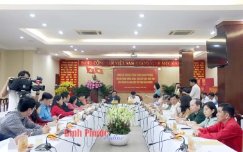 Phó Chủ tịch Quốc hội Trần Quang Phương làm việc tại Bình Phước
