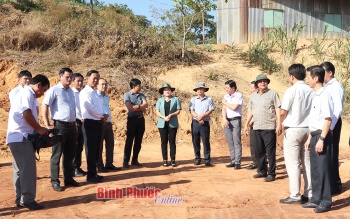 Chủ tịch UBND tỉnh Trần Tuệ Hiền: Sẽ cắt hợp đồng nếu nhà thầu tiếp tục chậm trễ tiến độ