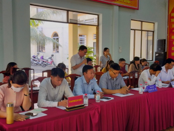 Đồng Phú tổ chức hội nghị lấy ý kiến đóng góp Dự thảo Luật đất đai (sửa đổi)