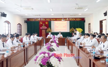 Chánh án Tòa án nhân dân tối cao làm việc tại Bình Phước