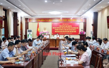 Công bố quyết định thanh tra tại UBND tỉnh Bình Phước