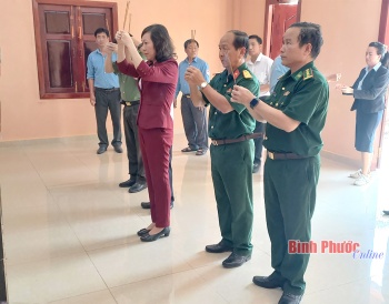 Lãnh đạo tỉnh chúc tết cổ truyền và thăm Đội K72 làm nhiệm vụ ở Campuchia
