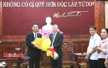 Tổng lãnh sự Indonesia tại TP. Hồ Chí Minh thăm, làm việc tại Bình Phước