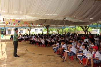 Phú Riềng tuyên truyền phòng chống bạo lực học đường, tác hại của thuốc lá điện tử cho học sinh