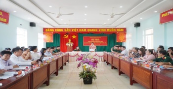 Đảng ủy Quân sự Phú Riềng sơ kết giữa nhiệm kỳ