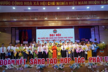 Hội Nông dân huyện Phú Riềng tổ chức đại hội nhiệm kỳ 2023-2028