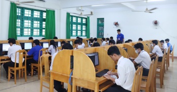 100 thí sinh tham gia Hội thi tin học trẻ khối học sinh tỉnh Bình Phước năm 2023