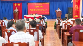 Đại biểu Quốc hội tỉnh tiếp xúc cử tri thị xã Chơn Thành