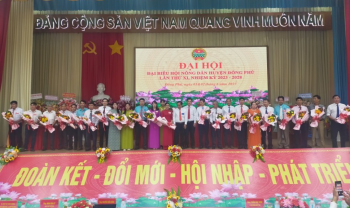 Đại hội Hội Nông dân huyện Đồng Phú nhiệm kỳ 2023-2028