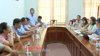 Cục Công Thương địa phương kiểm tra công tác khuyến công tại Bình Phước
