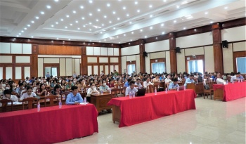 Phú Riềng tập huấn thu nhận, kích hoạt tài khoản định danh điện tử, địa chỉ số