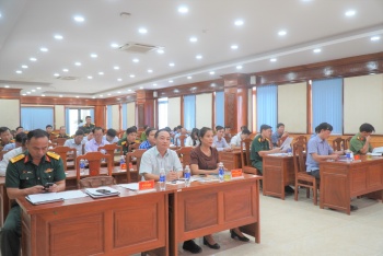 Phú Riềng giao nhiệm vụ diễn tập phòng thủ