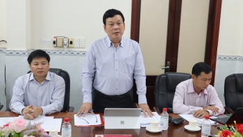 Sở Công Thương làm việc với UBND thành phố Đồng Xoài