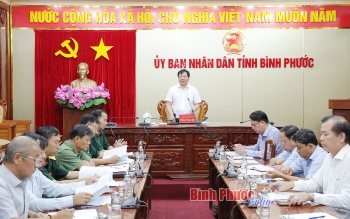 Đảm bảo phục vụ diễn tập khu vực phòng thủ tỉnh Bình Phước năm 2023