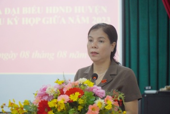 Đại biểu HĐND tỉnh tiếp xúc cử tri xã Bình Sơn