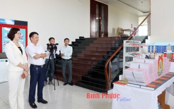 Kiểm tra tiến độ chuẩn bị Hội nghị văn hóa tỉnh Bình Phước năm 2023