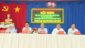 Đại biểu HĐND tỉnh tiếp xúc cử tri phường Hưng Long