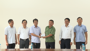 Chơn Thành thăm và làm việc tại Cơ sở cai nghiện ma túy tỉnh