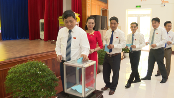 Ông Trần Minh Trọng trúng cử chức danh Chủ tịch HĐND thị xã Chơn Thành khóa XII